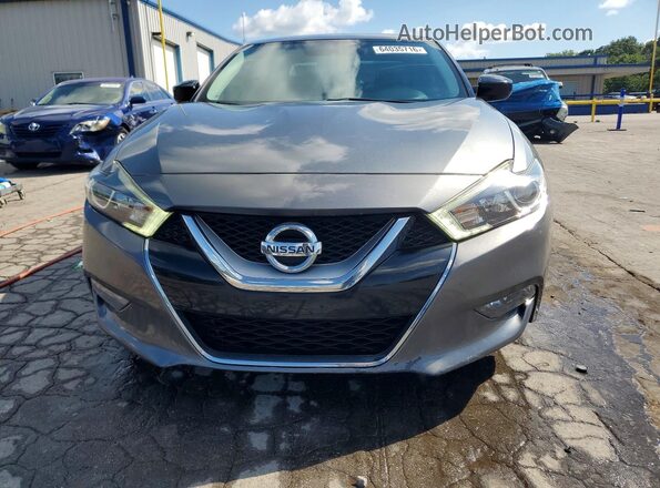 1N4AA6APXGC900080 2016 NISSAN MAXIMA Серый Вид спереди