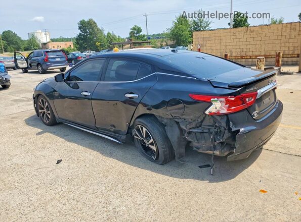1N4AA6APXGC901066 2016 NISSAN MAXIMA Черный Задняя левая четверть