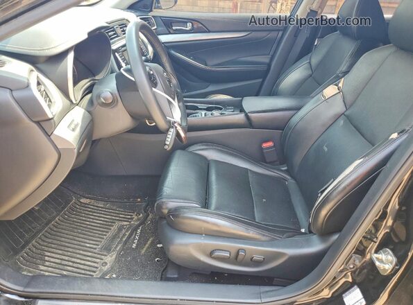 1N4AA6APXGC901066 2016 NISSAN MAXIMA Черный Вид салона спереди