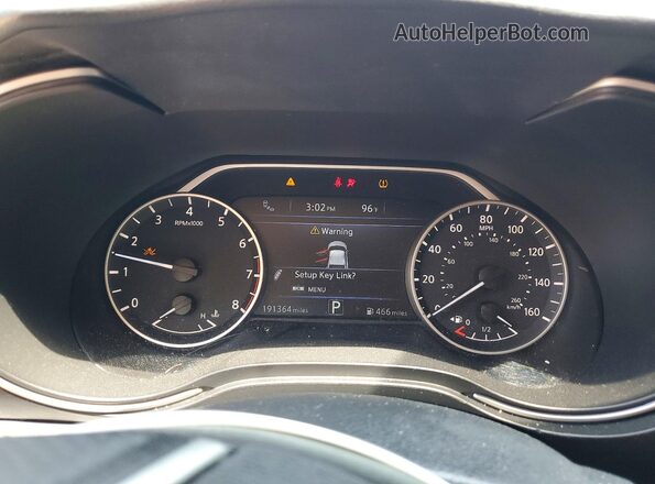 1N4AA6APXGC901066 2016 NISSAN MAXIMA Черный Вид щитка приборов