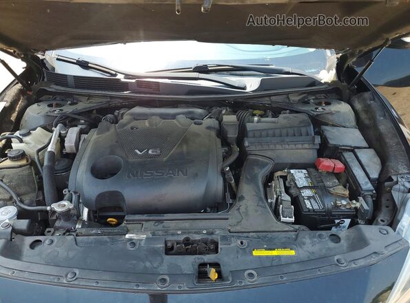 1N4AA6APXGC901066 2016 NISSAN MAXIMA Черный Вид задней части салона