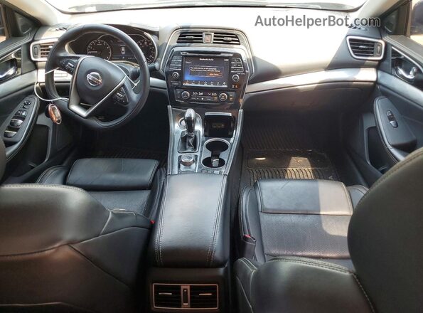 1N4AA6APXGC901066 2016 NISSAN MAXIMA Черный Вид панели приборов