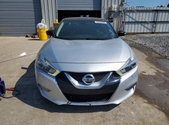 1N4AA6APXHC367035 2017 NISSAN MAXIMA Silver Widok z przodu