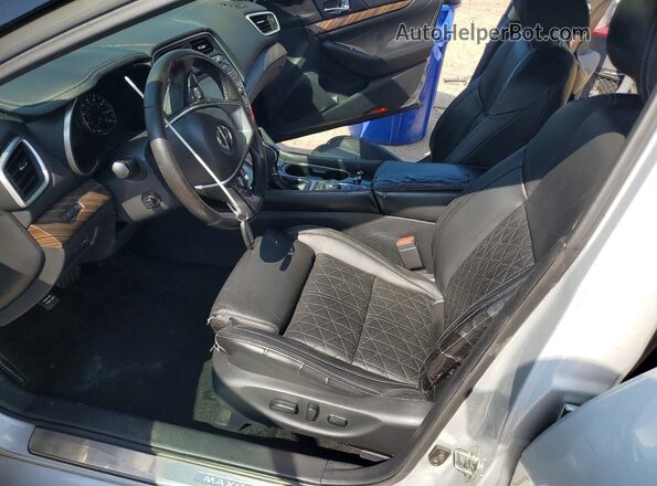 1N4AA6APXHC367035 2017 NISSAN MAXIMA Silver Widok wnętrza z przodu