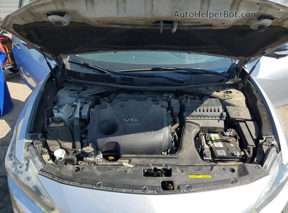 1N4AA6APXHC367035 2017 NISSAN MAXIMA Silver Widok wnętrza z tyłu