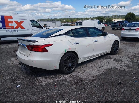 1N4AA6APXHC368105 2017 NISSAN MAXIMA White Հետևի աջ