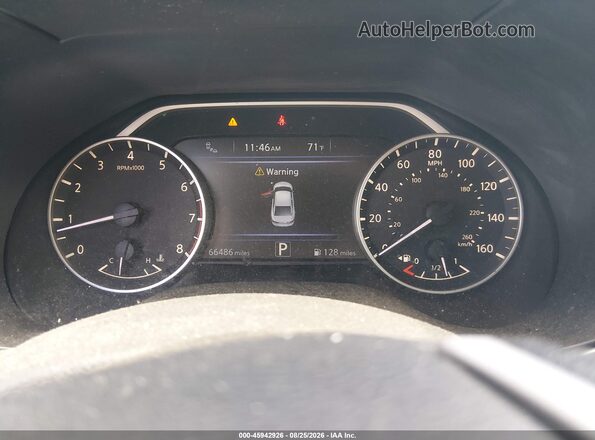 1N4AA6APXHC368105 2017 NISSAN MAXIMA White Հետևի նստատեղերի տեսք