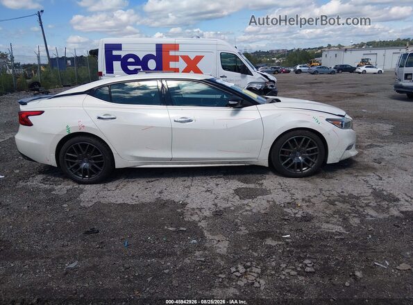 1N4AA6APXHC368105 2017 NISSAN MAXIMA White Սալոնի հետևի տեսք
