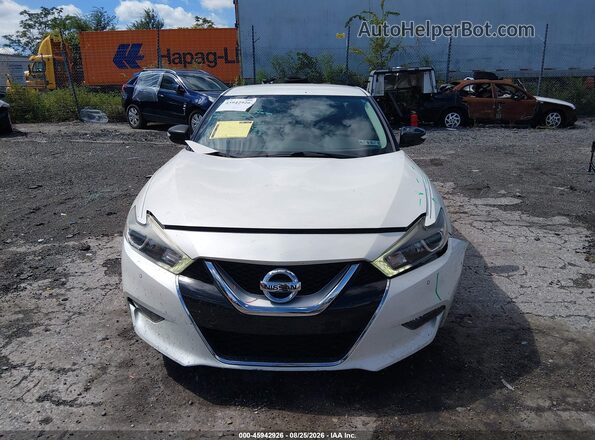 1N4AA6APXHC368105 2017 NISSAN MAXIMA White Սարքավորումների վահանակի տեսք