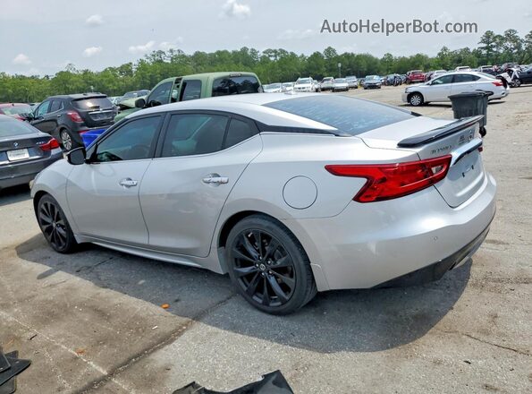 1N4AA6APXHC374678 2017 NISSAN MAXIMA Silver Trasero izquierdo