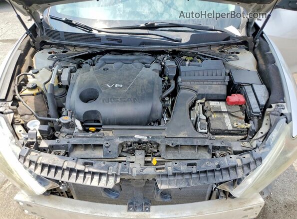 1N4AA6APXHC374678 2017 NISSAN MAXIMA Silver Vista interior trasera