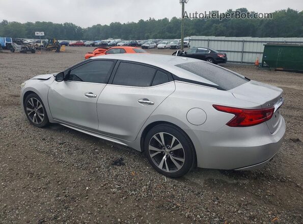 1N4AA6APXHC379833 2017 NISSAN MAXIMA Silver Trasero izquierdo
