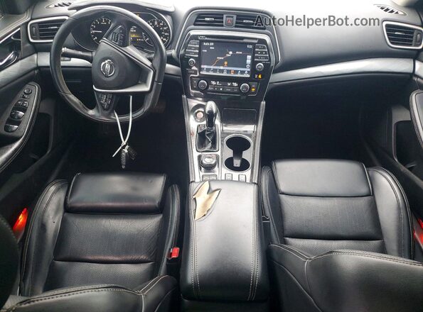 1N4AA6APXHC379833 2017 NISSAN MAXIMA Silver Vista del salpicadero
