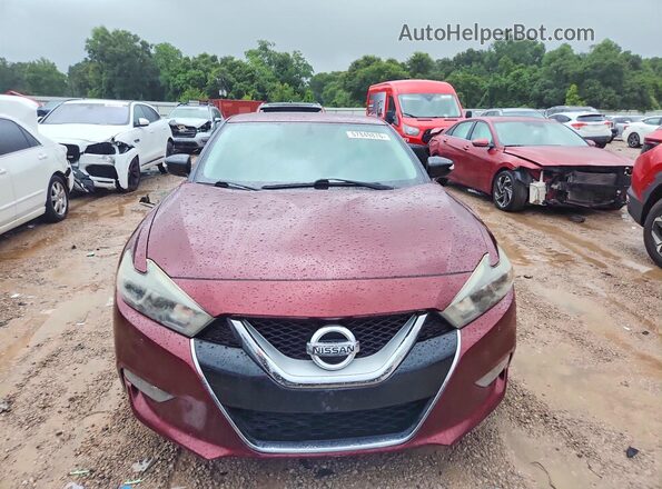 1N4AA6APXHC381890 2017 NISSAN MAXIMA Red Vista frontal
