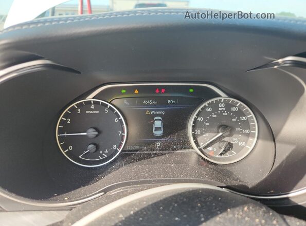 1N4AA6APXHC383753 2017 NISSAN MAXIMA White Instrument cluster view