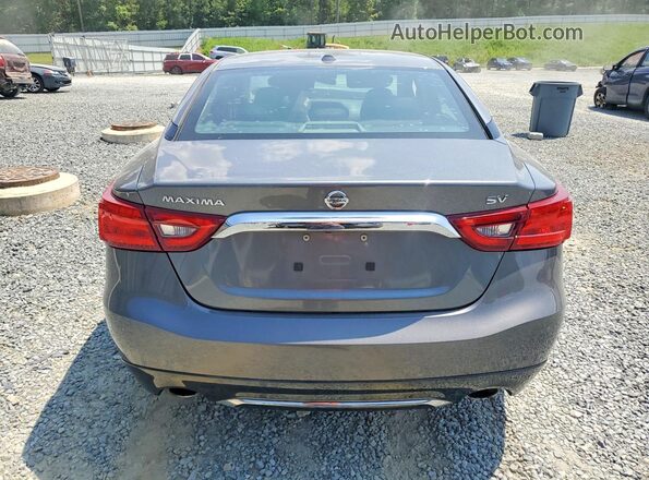 1N4AA6APXHC394722 2017 NISSAN MAXIMA Gray Вид ззаду