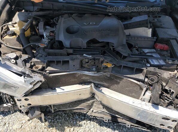 1N4AA6APXHC394722 2017 NISSAN MAXIMA Gray Вид задньої частини салону