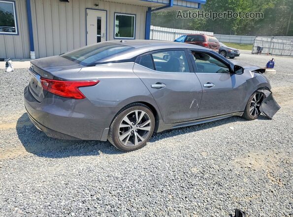 1N4AA6APXHC394722 2017 NISSAN MAXIMA Gray Задня права чверть