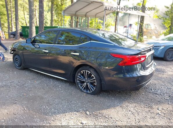 1N4AA6APXHC413883 2017 NISSAN MAXIMA Black უკანა მარცხენა