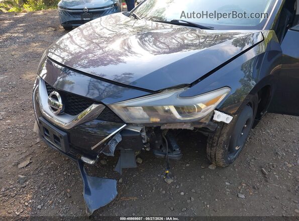 1N4AA6APXHC413883 2017 NISSAN MAXIMA Black წინა ხედი