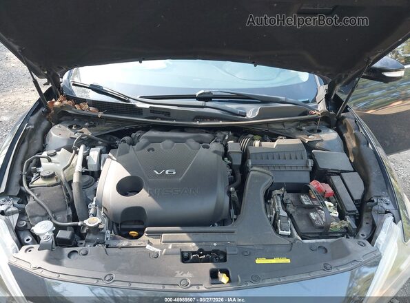 1N4AA6APXHC413883 2017 NISSAN MAXIMA Black უკანა ხედი