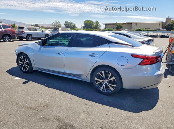 1N4AA6APXHC441036 2017 NISSAN MAXIMA Серебряный Задняя левая четверть