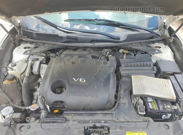1N4AA6APXHC453154 2017 NISSAN MAXIMA White უკანა სალონის ხედი