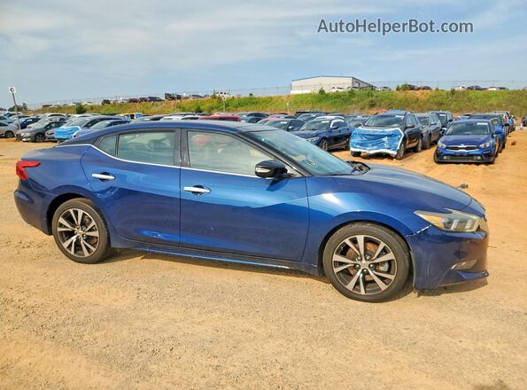 1N4AA6APXJC362522 2018 NISSAN MAXIMA Blue Front right