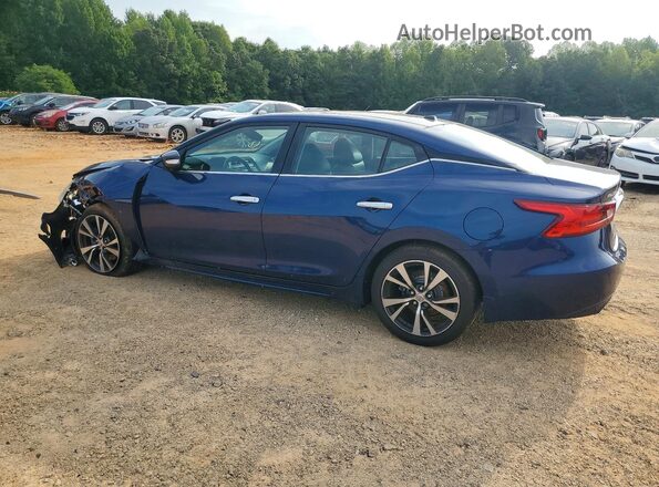 1N4AA6APXJC362522 2018 NISSAN MAXIMA Blue Rear left