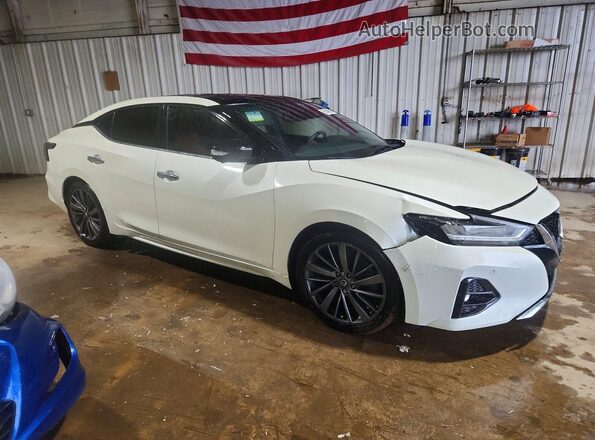 1N4AA6AV0KC361847 2019 NISSAN MAXIMA White წინა მარჯვენა