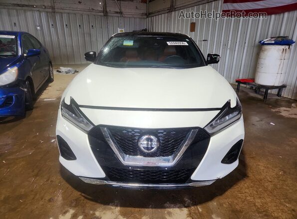 1N4AA6AV0KC361847 2019 NISSAN MAXIMA White წინა ხედი
