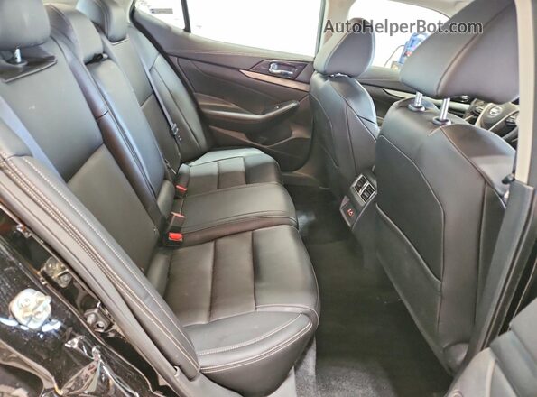 1N4AA6AV1KC381704 2019 NISSAN MAXIMA Черный Вид задних сидений