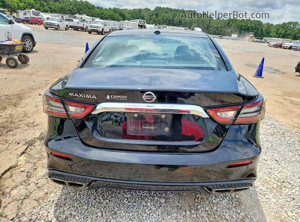 1N4AA6AV2KC361817 2019 NISSAN MAXIMA Черный Вид сзади