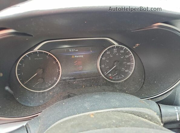 1N4AA6AV2KC361817 2019 NISSAN MAXIMA Черный Вид щитка приборов