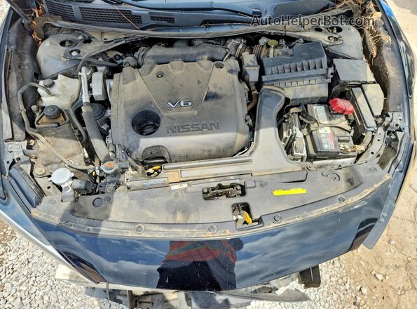 1N4AA6AV2KC361817 2019 NISSAN MAXIMA Черный Вид задней части салона
