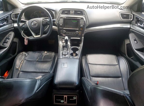 1N4AA6AV2KC365690 2019 NISSAN MAXIMA Black Vista del salpicadero