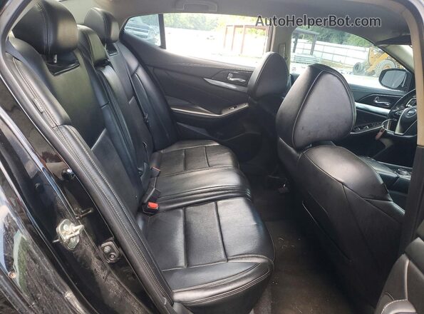 1N4AA6AV2KC365690 2019 NISSAN MAXIMA Black Vista de los asientos traseros