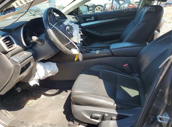 1N4AA6AV2KC373742 2019 NISSAN MAXIMA Gray Вид салону спереду