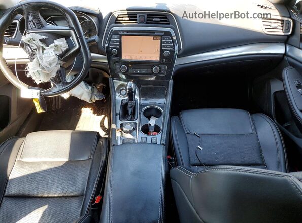 1N4AA6AV2KC373742 2019 NISSAN MAXIMA Gray Вид панелі приладів