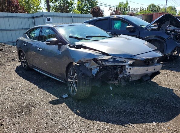 1N4AA6AV2KC373742 2019 NISSAN MAXIMA Gray Передня права чверть