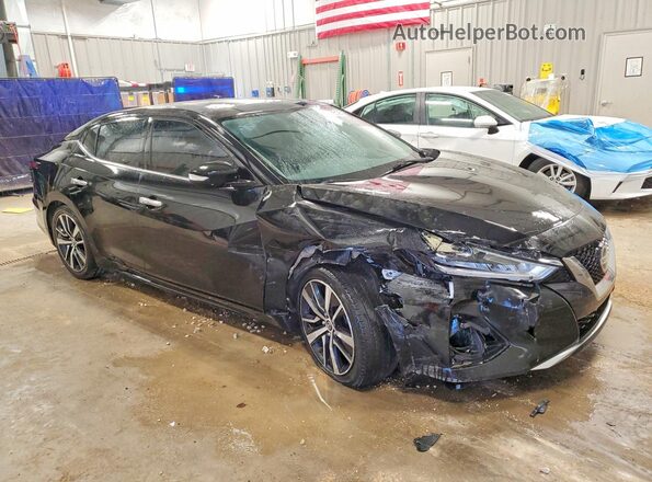 1N4AA6AV3KC368453 2019 NISSAN MAXIMA Black Przód prawy