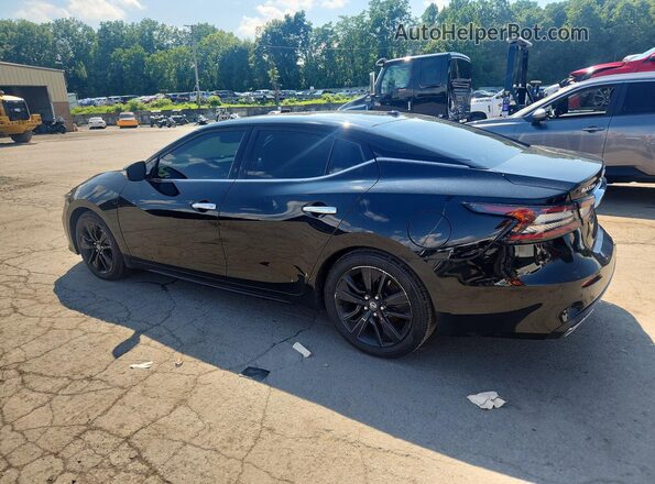 1N4AA6AV3KC370249 2019 NISSAN MAXIMA Черный Задняя левая четверть
