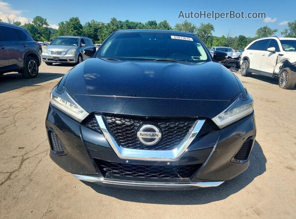 1N4AA6AV3KC370249 2019 NISSAN MAXIMA Черный Вид спереди
