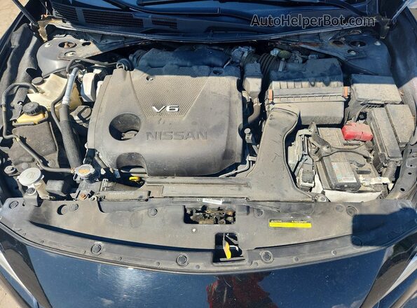 1N4AA6AV3KC370249 2019 NISSAN MAXIMA Черный Вид задней части салона