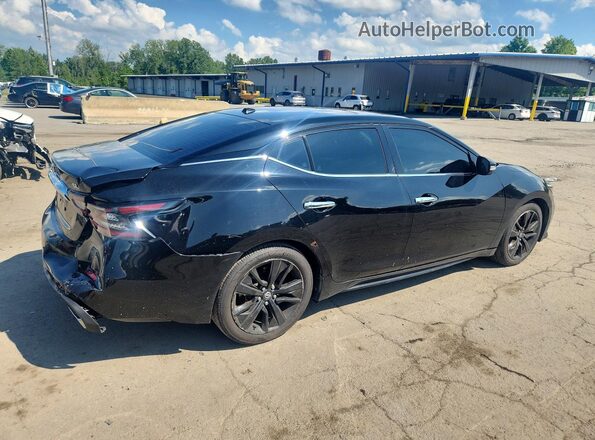 1N4AA6AV3KC370249 2019 NISSAN MAXIMA Черный Задняя правая четверть