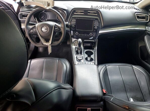 1N4AA6AV3KC370817 2019 NISSAN MAXIMA Black Vista del salpicadero
