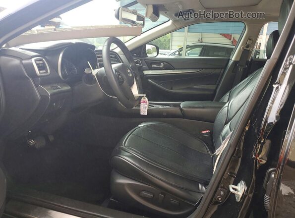 1N4AA6AV3KC370817 2019 NISSAN MAXIMA Black Vista interior delantera
