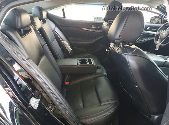 1N4AA6AV3KC370817 2019 NISSAN MAXIMA Black Vista de los asientos traseros