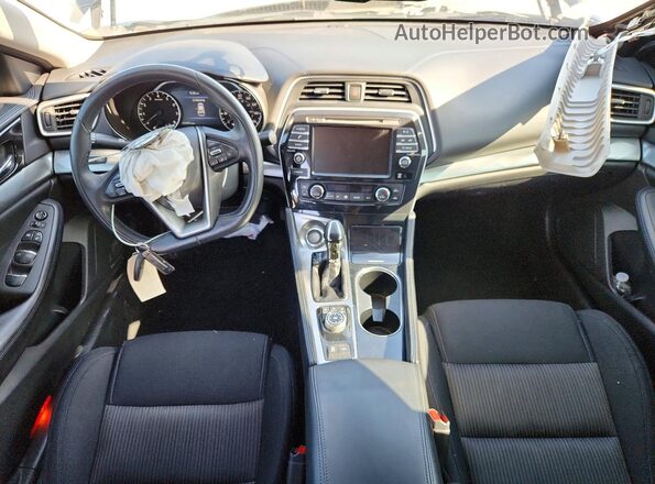 1N4AA6AV3KC375533 2019 NISSAN MAXIMA Black წინა პანელის ხედი