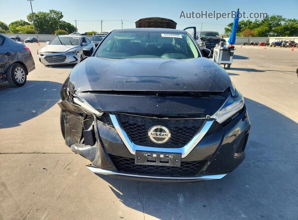 1N4AA6AV3KC375533 2019 NISSAN MAXIMA Black წინა ხედი